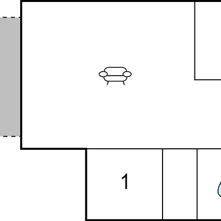 1 Bedroom Cozy In Holiday home